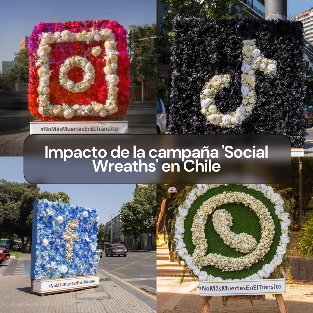 Impacto de la campaña 'Social Wreaths' en Chile